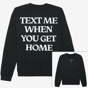 Lonely Ghost TMWYGH Crewneck Sweatshirt In Black